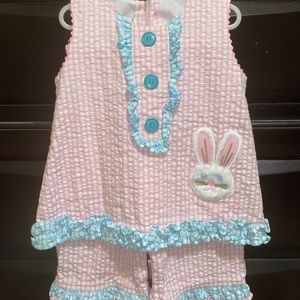 Hand Smocked Easter outfit